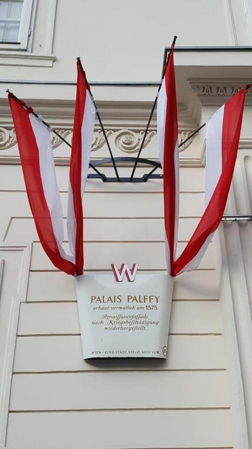 Ferienwohnung Palais Palffy Wien Exterior foto